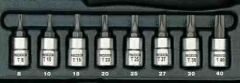 Proxxon 23108 Torx Lokma Anahtar Takımı 9 Parça (1/4'')