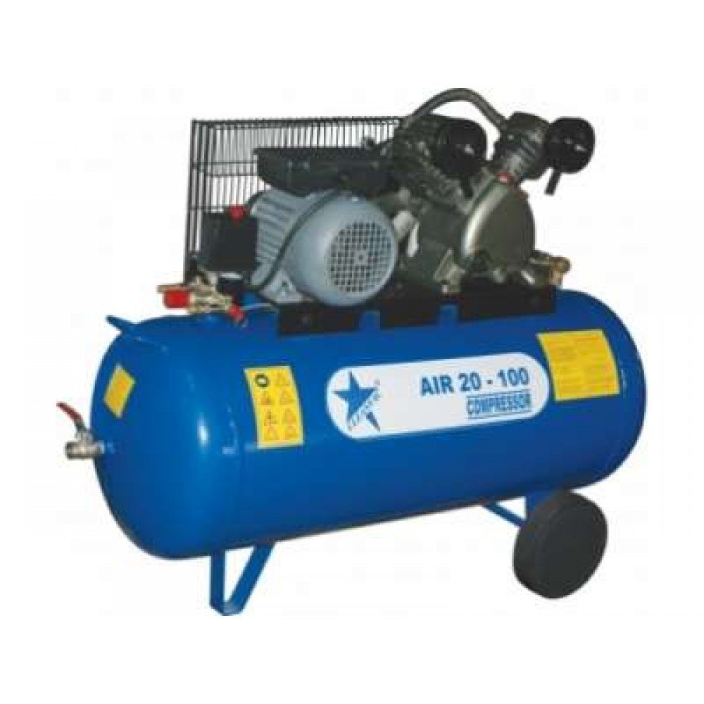 Cleanvac 100 Litre Kompresör 2 Hp 8 Bar 