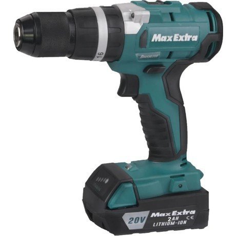 Max Extra MXP 2940 20V 2A Kömürsüz Motor Akülü Matkap (Plastik Çantalı)