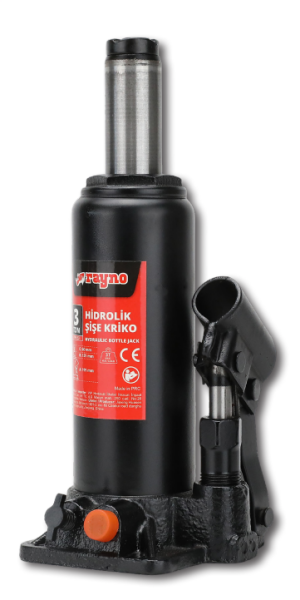 RAYNO HİDROLİK ŞİŞE KRİKO - EMNİYET VALFLİ 5 TON