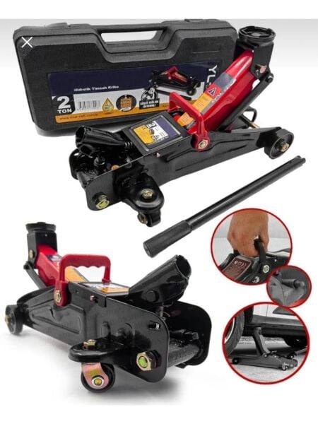 RAYNO 2 TON HİDROLİK ARABALI KRİKO