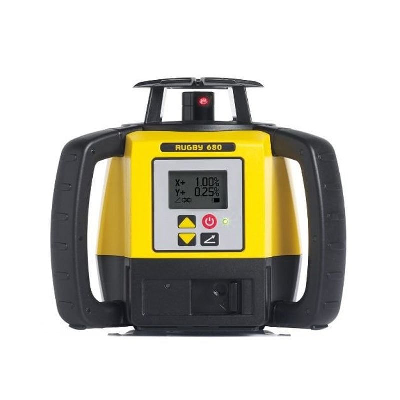 Leica RUGBY 680 Yatay Dikey Dijital  Lazer