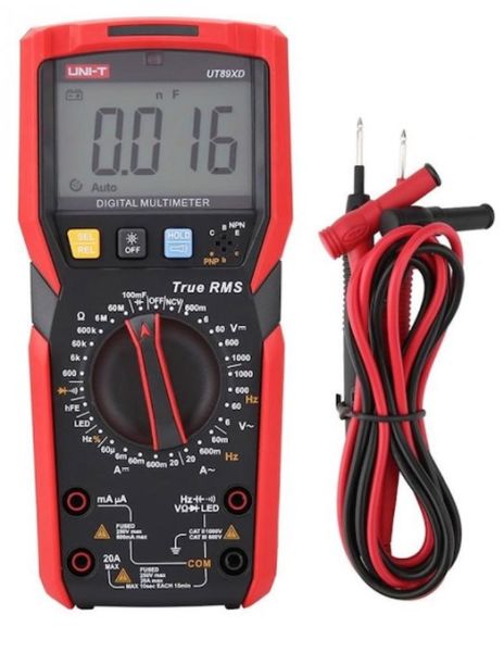 Unit UT89XD Otomatik Arka Işıklı True RMS Dijital Multimetre