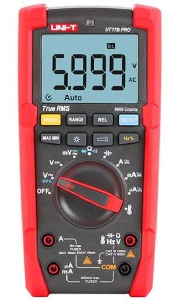 Unit UT17B PRO 1000V True RMS Dijital Multimetre