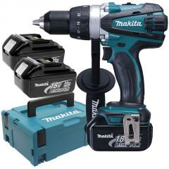 Makita DDF458RFE Lithium-ion Akülü Matkap 18 V