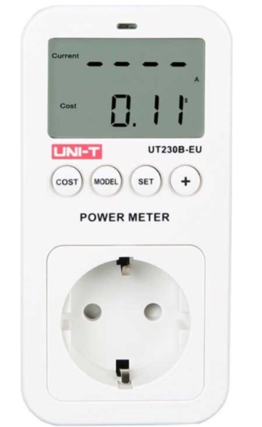 Unit UT230B-EU Unit Fiş Priz Güç Analizörü