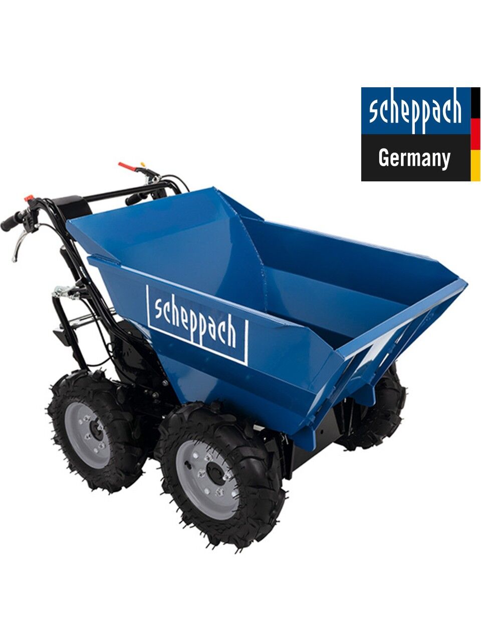 Scheppach DP3000 Benzinli Mini Dumper 4x4 5.6 Hp 300 kg Kapasiteli