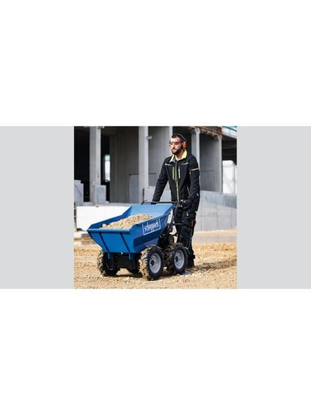 Scheppach DP3000 Benzinli Mini Dumper 4x4 5.6 Hp 300 kg Kapasiteli (Hediyeli)