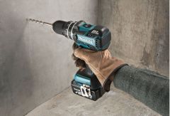 Makita DHP480RME Lithium-ion Darbeli Akülü Matkap 18 V Kömürsüz Motor