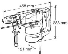 Makita HR4501C Kırıcı Delici Matkap