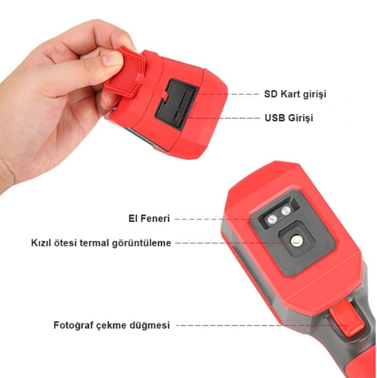 Unit UTi165A Termal Görüntüleyici Kamera