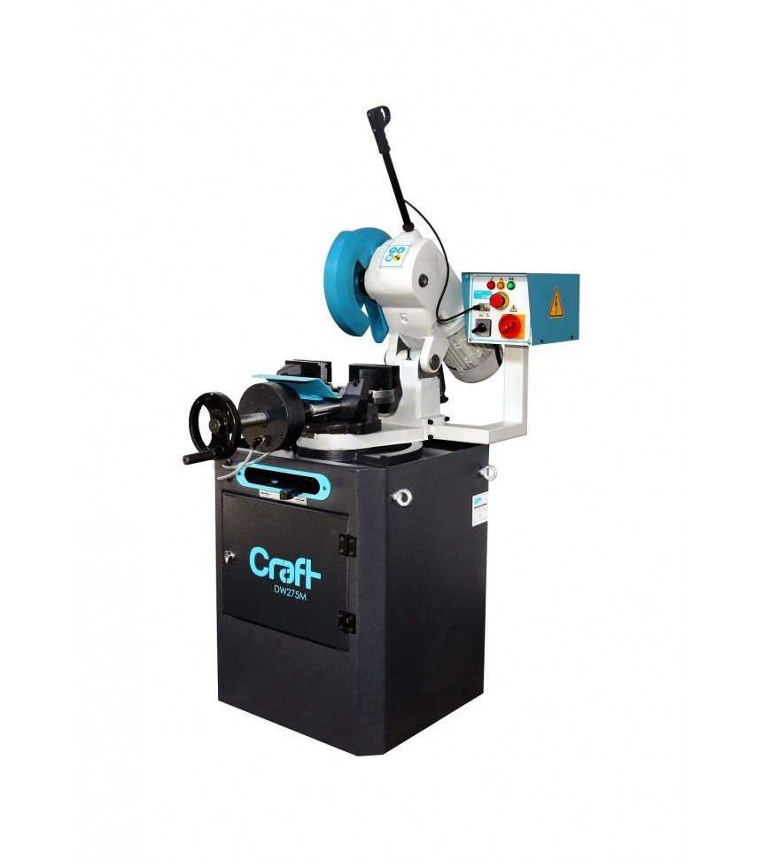 CRAFT & OZCO  DW275M PNÖMATİK DAİRE TESTERE TEZGÂHI / ÇİFT MENGENE