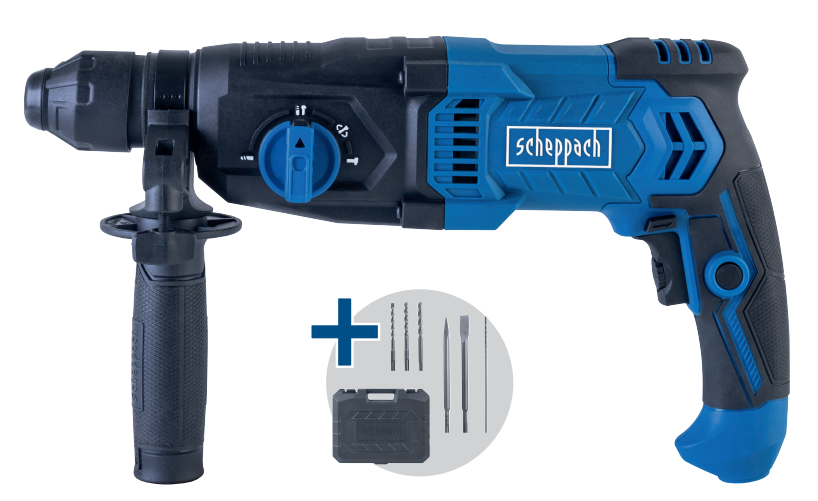 Scheppach DH2260 3J Elektrikli Kırıcı Delici Matkap (Hediyeli)