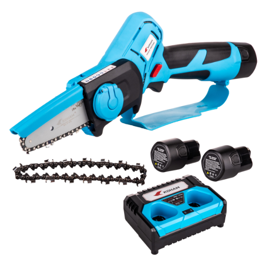 Koham KH-3GXD40HS10.8B 10 cm Çift Akülü 2.5 Ah Budama Testeresi