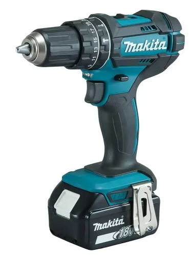 Makita DHP482RFX9 Çift Akülü 3 Ah 96 Parça Darbeli Matkap Seti