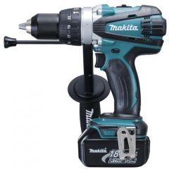 MAKİTA DHP458RFE Lityum Çift Akülü 18 Volt 3.0 Ah Vidalama Makinası