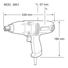 Makita 6951 Vidalama Matkabı Darbeli