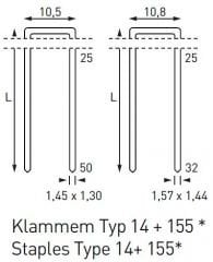 Bea 14/32-613 15-32 mm Havalı Zımba Çakma Tabancası