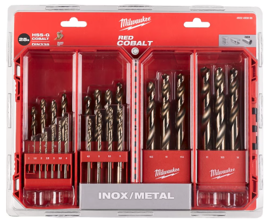 Milwaukee Metal Matkap Ucu Seti 25 Parça 4932493868