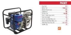 Palmera  PA30T  6.5Hp 3''  Benzinli Su Motoru
