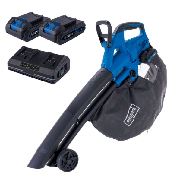Scheppach BC-BLV720-X Akülü Yaprak Vakumu/Üfleyici | Fırçasız
