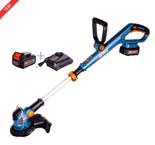 SENIX GTX2-M-EU AKÜLÜ KENAR KESME 4.0Ah