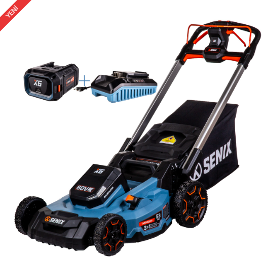 SENIX LPSX6-H-EU AKÜLÜ ÇİM BİÇME MAKİNESİ 8.0Ah
