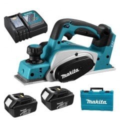Makita DKP180RFE  18V 3 Ah Akülü Planya