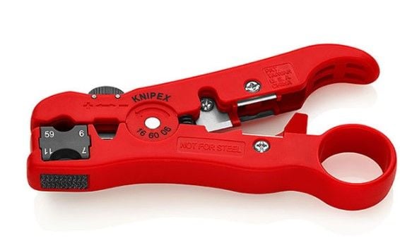 Knipex 16 60 06 SB Coax Kablo Sıyırma Aleti
