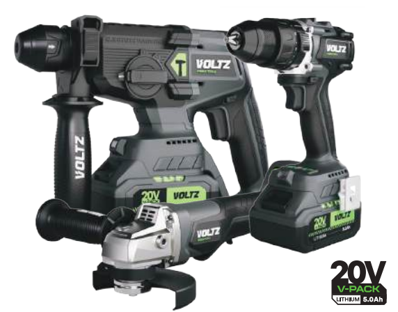 VOLTZ VZ20-3KİT-B 3Ü1 ARADA SET