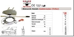 Biglift Trifor 1600 KG 1.6 TON 20 METRE HALATLI