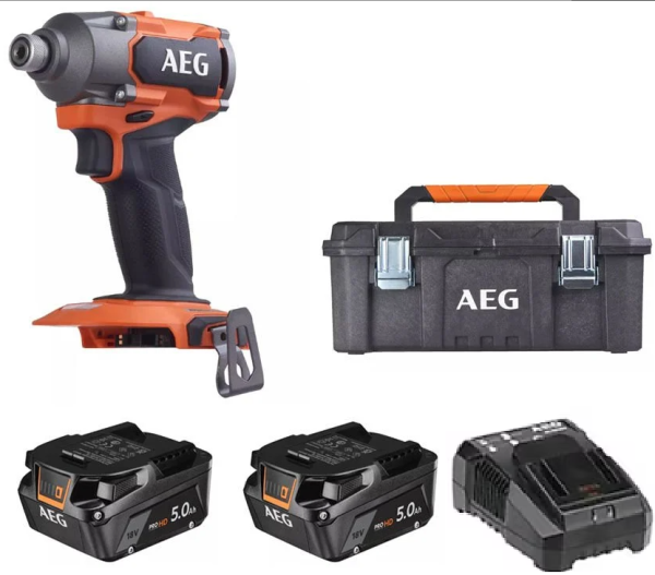 AEG BSS18C3B3-502C Akülü Kömürsüz Darbeli Vidalama