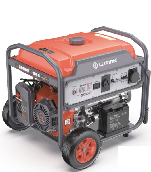 Lutian LT10000ECDG Marşlı Benzinli Jeneratör (DUAL)