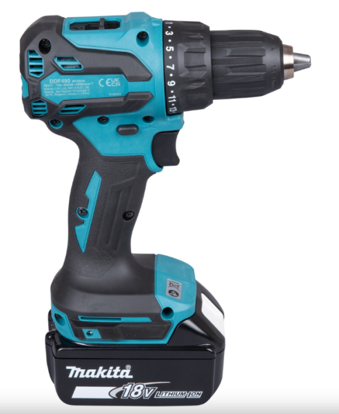 Makita DHP490 18V Li Akülü Darbeli Matkap Vidalama