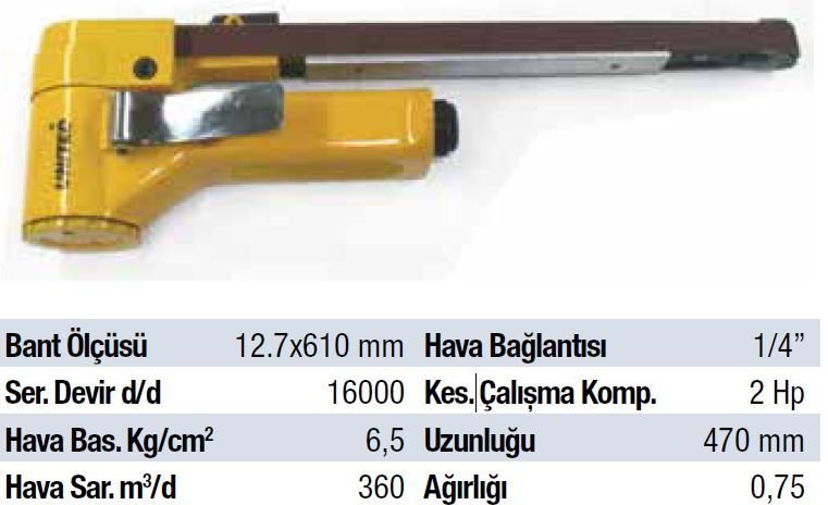 MTR Havalı Zımpara Eğe UT 7111