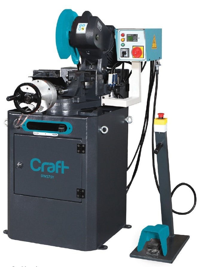 CRAFT & OZCO  DW315Y  DAİRE TESTERE YARI OTOMARİK TEZGÂHI / ÇİFT MENGENE