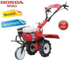 Kama By Reis Honda SR1Z-100 Çapa Makinası Benzinli İpli 5,5 Hp + Çapa Alt Grubu + Tekerlekler Hediye