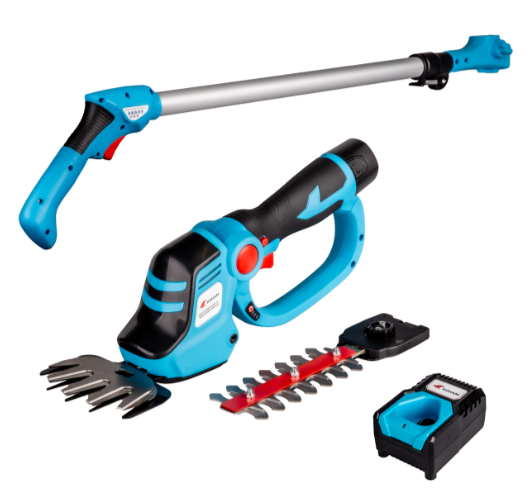 KH-GCHT10808A AKÜLÜ ŞİMŞİR BİÇME VE KENAR KESME MAKİNESİ UZATMA APARATLI