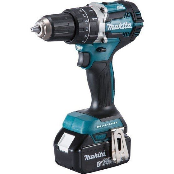 Makita DHP484RTJ 18 V Çift Akülü Darbeli Matkap