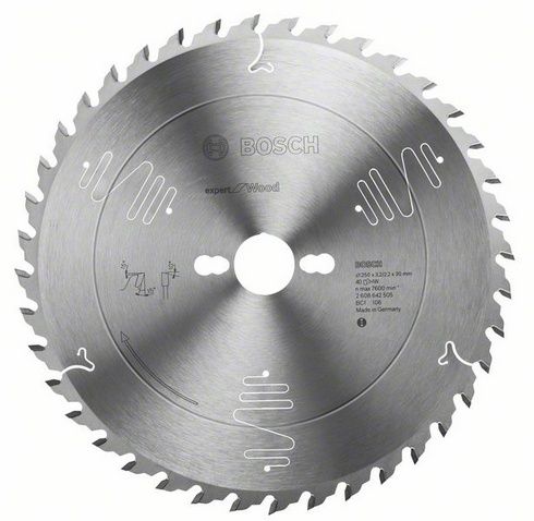 Bosch 250*30 Z:60 Ahşap Elmas Daire Testere