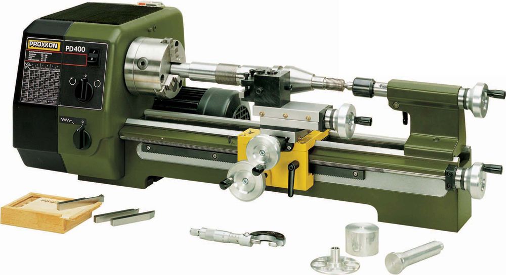 Proxxon 24400 PD400 Hassas Torna Makinası | Proxxon - Torna Hobi
