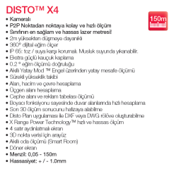 Leica Disto X4-1 Lazer Metre