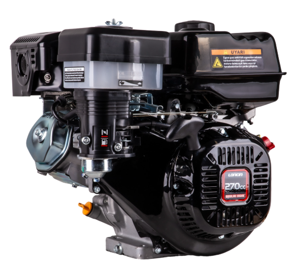 Loncin G270F-O EUR5 İpli 9 HP Yatay Milli Kamalı Benzinli Motor