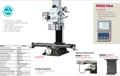 Craft & OZCO  FM30Plus Freze Makinası