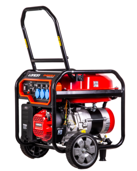 Loncin GH6500-2 EUR5 İpli 7,5 kVA Monofaze Benzinli Jeneratör