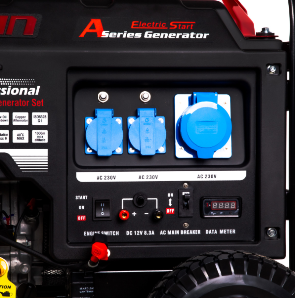 Loncin LC10000DAS-3 Marşlı 10 kVA Trifaze Benzinli Jeneratör