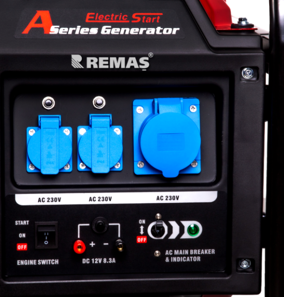 Loncin LC8000D-A Marşlı 8 kVA Monofaze Benzinli Jeneratör