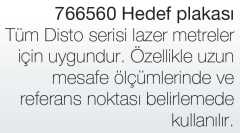Leica 766560 Hedef Plakası
