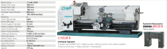 Craft & OZCO  CR3080 Torna Makinası