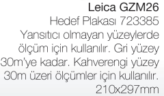 Leica GZM26 Hedef Plakası